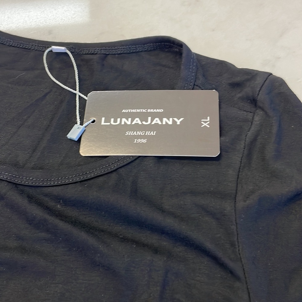 Lunajany Black Dress NWT Size XL - Picture 7 of 7